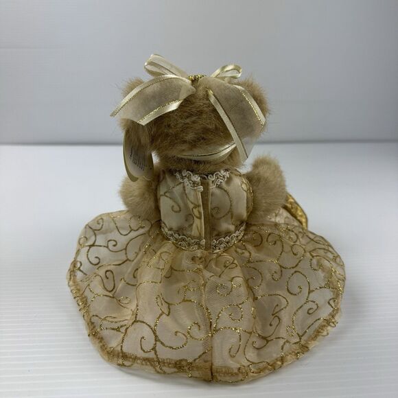 Bearington Collection Tinsel Toes Teddy Bear 10” Limited Collectible w/ Tags - Picture 12 of 15
